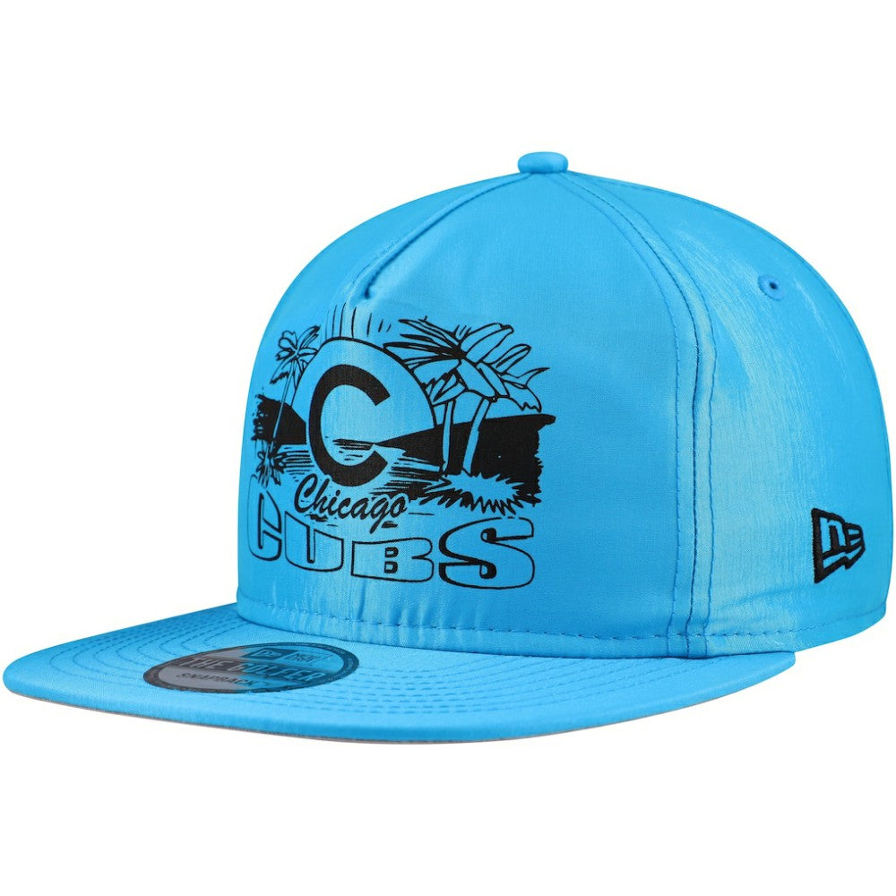 Chicago Cubs New Era Neon Golfer Snapback Hat - Blue - New Era Lifestyle
