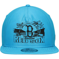 Boston Red Sox New Era Neon Golfer Snapback Hat - Blue - New Era Discount