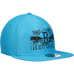 Boston Red Sox New Era Neon Golfer Snapback Hat - Blue - New Era Discount