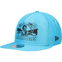 Seattle Mariners New Era Neon Golfer Snapback Hat - Blue - New Era Online