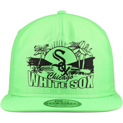 Chicago White Sox New Era Neon Golfer Snapback Hat - Green - New Era Online