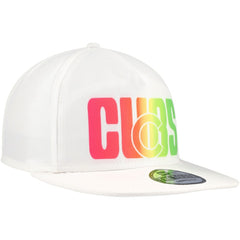 Chicago Cubs New Era Spring Spectrum Golfer Snapback Hat - White - New Era Online