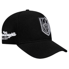 Vegas Golden Knights Pro Standard Paint the City Pinch Front Snapback Hat - Black - NHL 200913835