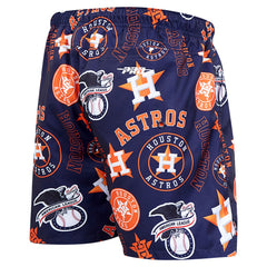 Houston Astros Pro Standard Toss Logo Woven Shorts - Navy - MLB Discount