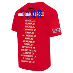 Philadelphia Phillies Pro Standard Oversized City Tour T-Shirt - Red - MLB Online