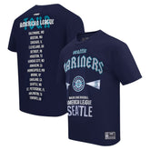 Seattle Mariners Pro Standard Oversized City Tour T-Shirt - Navy - MLB Online