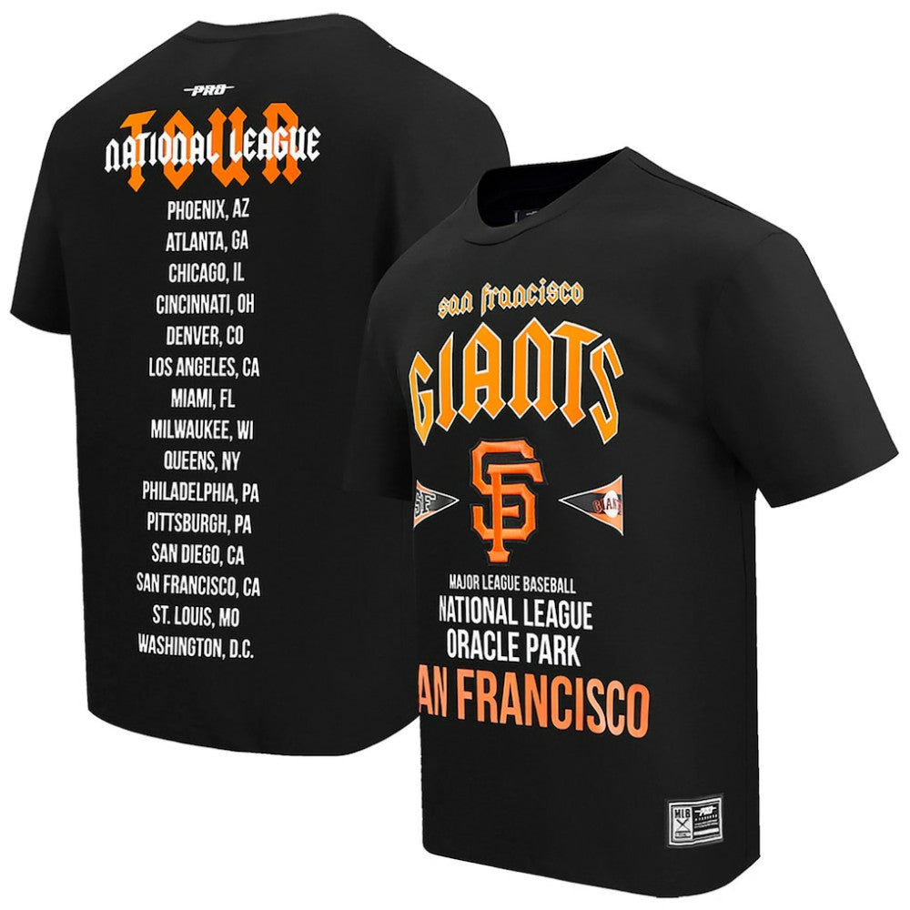 San Francisco Giants Pro Standard Oversized City Tour T-Shirt - Black - MLB Discount