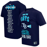 Tampa Bay Rays Pro Standard Oversized City Tour T-Shirt - Navy - MLB Lifestyle