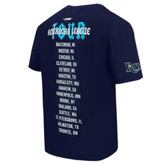 Tampa Bay Rays Pro Standard Oversized City Tour T-Shirt - Navy - MLB Lifestyle
