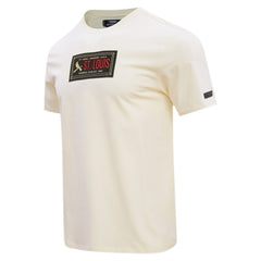St. Louis Cardinals Pro Standard Club Member Badge T-Shirt - Cream - MLB Sale