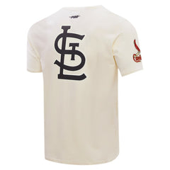 St. Louis Cardinals Pro Standard Club Member Badge T-Shirt - Cream - MLB Sale