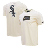 Chicago White Sox Pro Standard Club Member Badge T-Shirt - Cream - MLB Discount