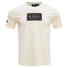 Chicago White Sox Pro Standard Club Member Badge T-Shirt - Cream - MLB Discount