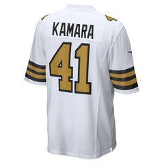 Nike Alvin Kamara New Orleans Saints Alternate Game Jersey White