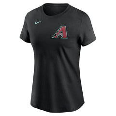 Alek Thomas Arizona Diamondbacks Nike Women's 2024 Fuse Name & Number T-Shirt - Black - Nike on Sale
