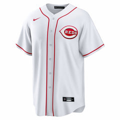 Cincinnati Reds Nike Home Big & Tall Replica Jersey - White - Nike Lifestyle