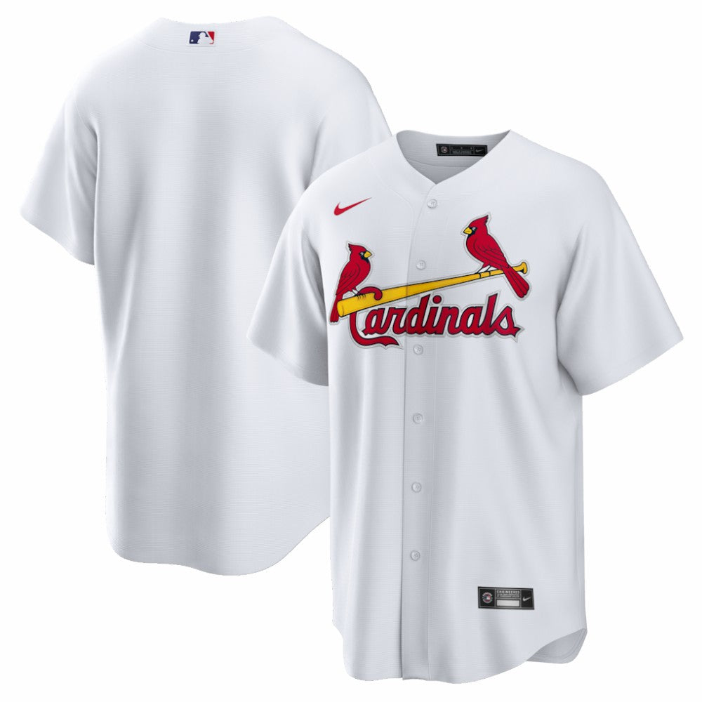 St. Louis Cardinals Nike Home Big & Tall Replica Jersey - White - Nike Online