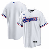 Texas Rangers Nike Home Big & Tall Replica Jersey - White - Nike Online