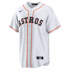 Houston Astros Nike Home Big & Tall Replica Jersey - White - Nike Lifestyle