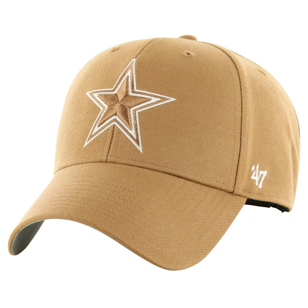 47 brand Dallas Cowboys '47 MVP Camel Adjustable Hat Tan