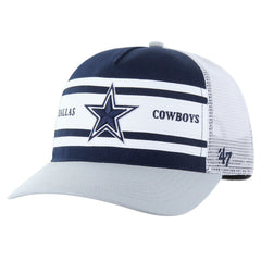 47 brand Dallas Cowboys '47 Super Stripe Hitch Adjustable Hat Navy/Gray