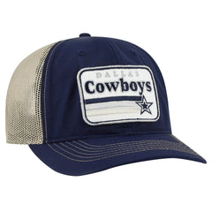 47 brand Dallas Cowboys '47 Campscape Trucker Adjustable Hat Navy/Natural