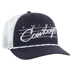 47 brand Dallas Cowboys '47 Downburst Relaxed Hitch Trucker Adjustable Hat Navy/White