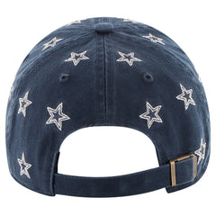 47 brand Dallas Cowboys '47 Women's Confetti Clean Up Adjustable Hat Navy