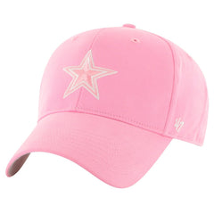 47 brand Dallas Cowboys '47 Girls Youth Rose MVP Adjustable Hat Pink
