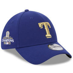 Texas Rangers New Era 2024 Gold Collection 39THIRTY Flex Hat - Royal - New Era Lifestyle