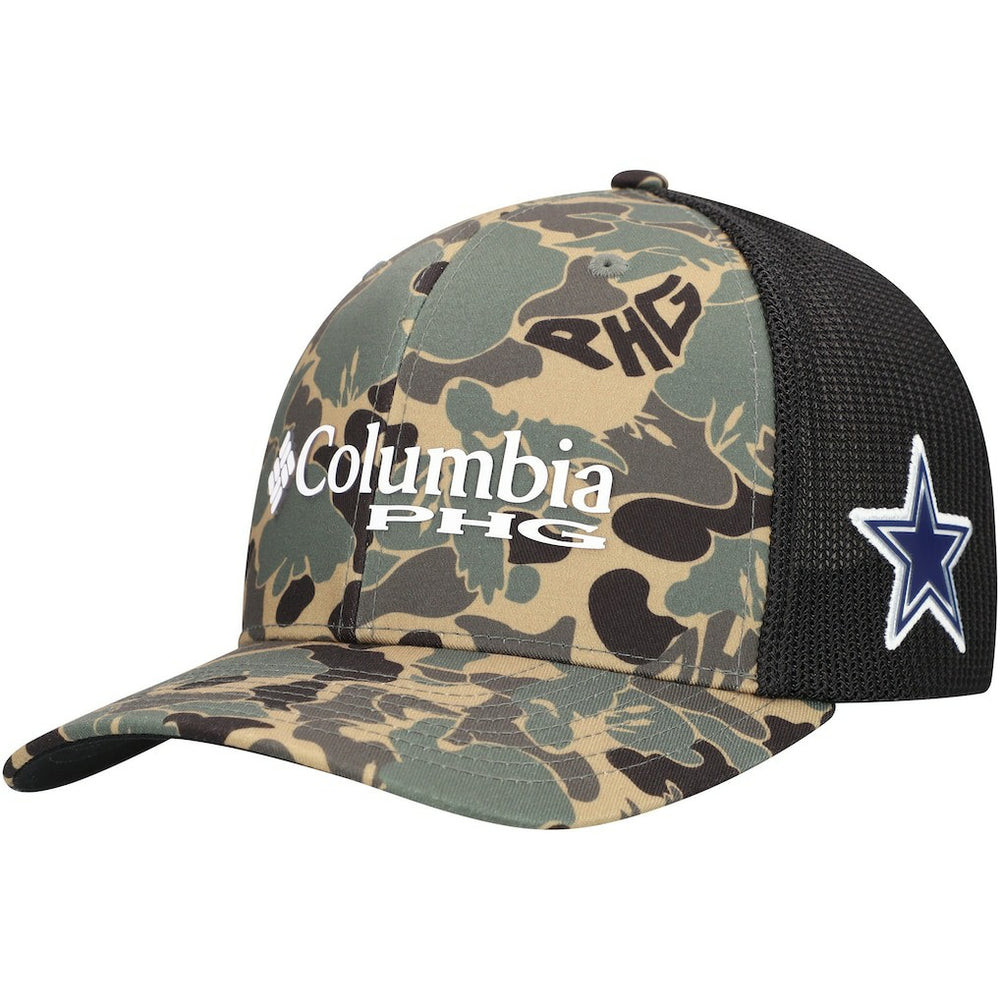 Columbia Dallas Cowboys PHG Mesh Flex Hat Camo