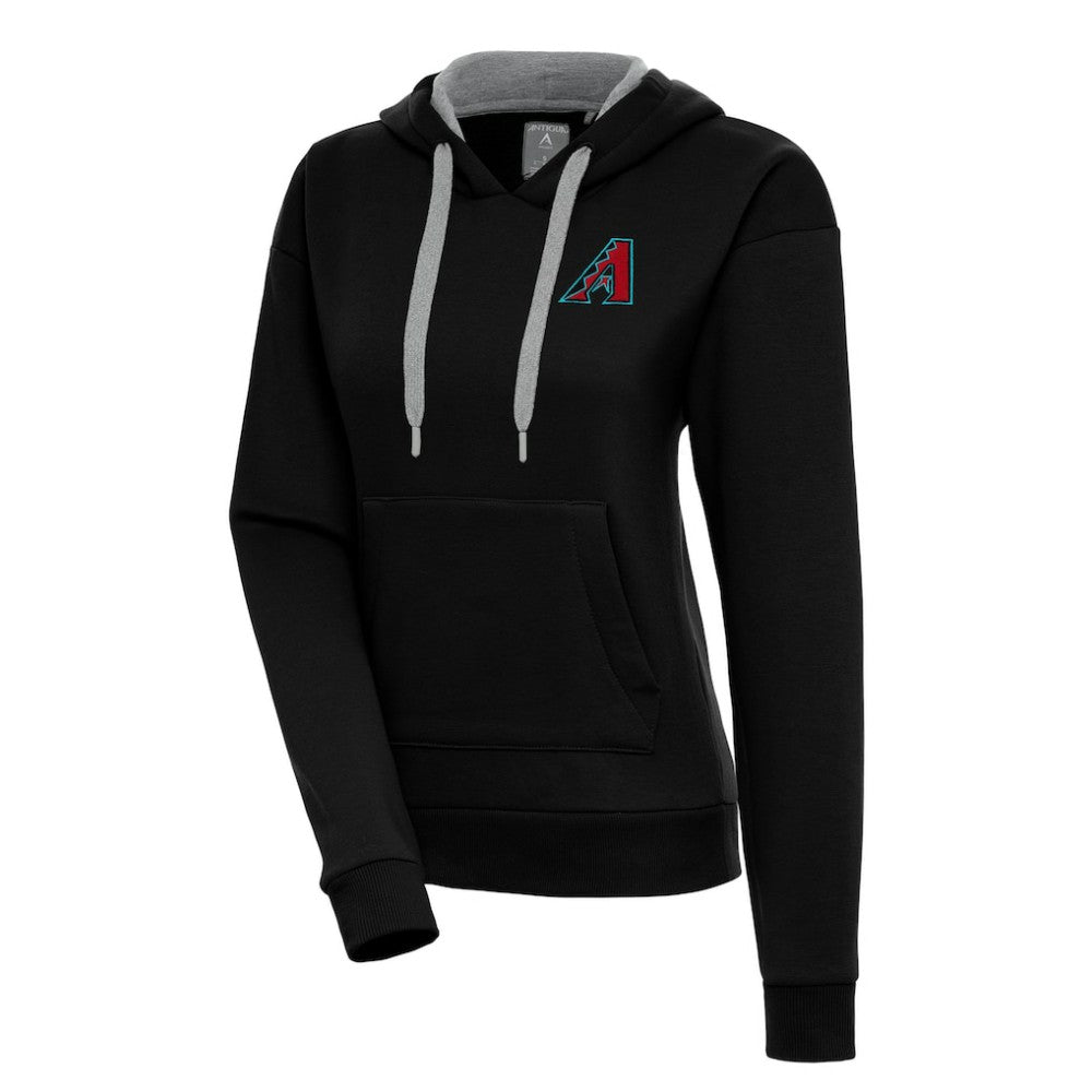 Arizona Diamondbacks Antigua Women's Victory Pullover Hoodie – Black - MLB Online