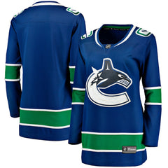 Vancouver Canucks Fanatics Women's Premier Breakaway Jersey - Blue - NHL 200939834