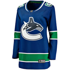 Vancouver Canucks Fanatics Women's Premier Breakaway Jersey - Blue - NHL 200939834