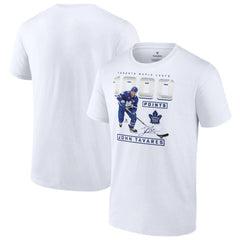John Tavares Toronto Maple Leafs 1,000 Career Points T-Shirt - White - NHL 200946029