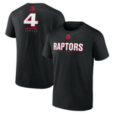 Scottie Barnes Toronto Raptors Behind The Back Name & Number T-Shirt Black