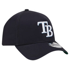 Tampa Bay Rays New Era Team Color A-Frame 9FORTY Adjustable Hat - Navy - New Era Sale