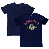 Club America 1863FC Established Slub T-Shirt Navy