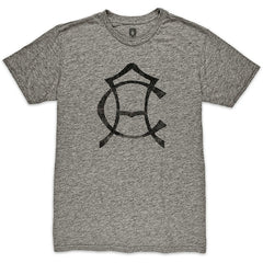 Club America 1863FC Retro Crest Twisted Tri-Blend Slub T-Shirt Heather Gray