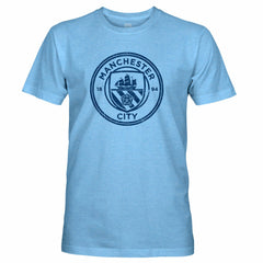 Phil Foden Manchester City 1863FC Player Name & Number Twisted Tri-Blend Slub T-Shirt Sky Blue
