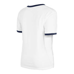 Atlanta Braves New Era Women's Oversized Ringer T-Shirt - White - New Era Discount