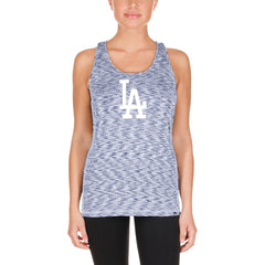 Los Angeles Dodgers New Era Women's Space Dye Keyhole Back Tank Top - Royal - New Era Online