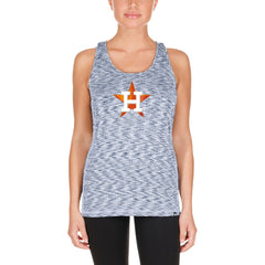 Houston Astros New Era Women's Space Dye Keyhole Back Tank Top - Navy - New Era Discount