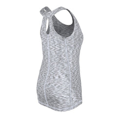 Chicago White Sox New Era Women's Space Dye Keyhole Back Tank Top - Black - New Era Online