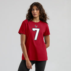 Nike C.J. Stroud Houston Texans Women's Player Name & Number T-Shirt Red