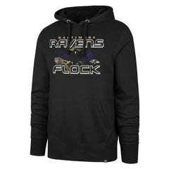 47 brand Baltimore Ravens '47 Ravens Flock Regional Headline Pullover Hoodie Black