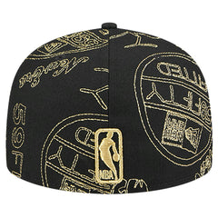 Phoenix Suns 59FIFTY Day Allover Print Stencil Fitted Hat Black | New Era outlet
