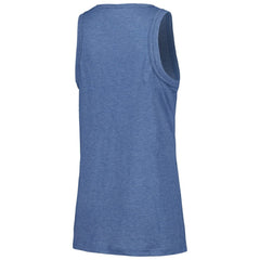 Tampa Bay Rays Soft as a Grape Women's Gauze High Neck Tank Top - Navy - MLB Lifestyle