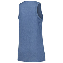Cleveland Guardians Soft as a Grape Women's Gauze High Neck Tank Top - Navy - MLB Sale