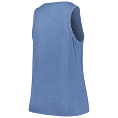 Houston Astros Soft as a Grape Women's Plus Size Curvy High Neck Tri-Blend Tank Top - Navy - MLB Sale